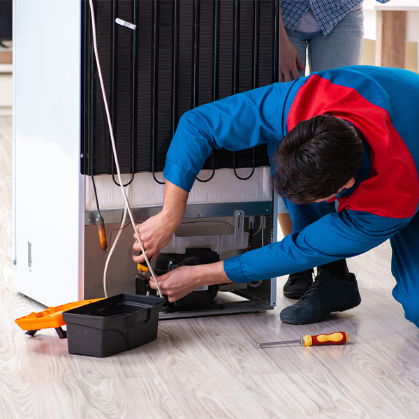 how much do you charge for refrigerator repair services in Bonham